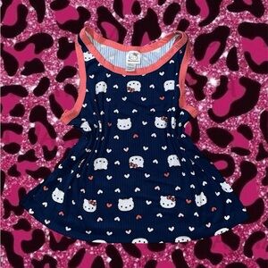 Hello Kitty navy blue pj tank top